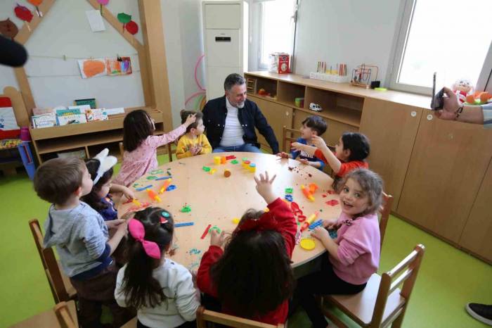 Başkan Sandal’dan Anaokullarına Ziyaret