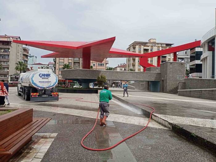 Canik’te Bayram Temizliği