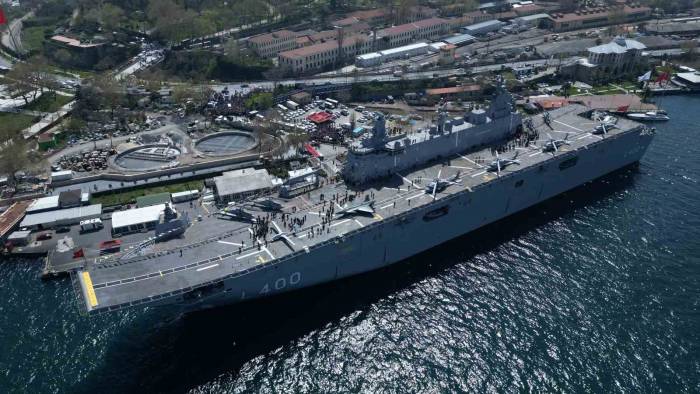 Tcg Anadolu’yu 3 Günde 38 Bin 234 Kişi Ziyaret Etti