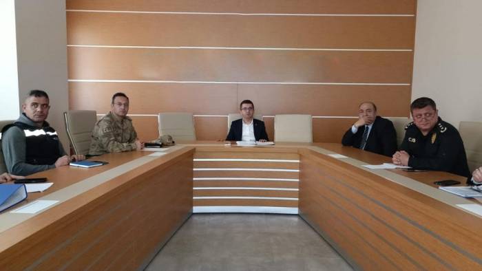 Kağızman’da Seçim Güvenliği Toplantısı Yapıldı