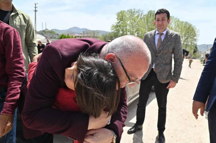 Başkan Ergün Deprem Bölgesi Osmaniye’de Temaslarda Bulundu