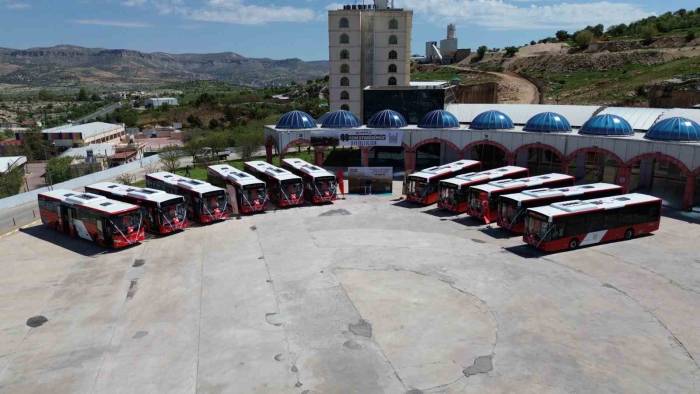 Mardin’de 11 Yeni Otobüs Hizmete Alındı