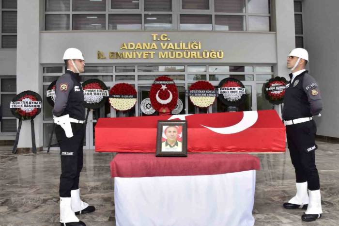 Şehit Düşen Polis İçin Tören Düzenlendi