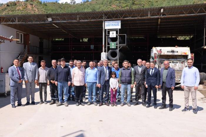 Başkan Oktay, Personeli İle Bayramlaştı