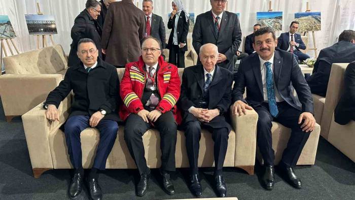 Cumhurbaşkanı Yardımcısı Oktay Ve Mhp Lideri Bahçeli Zonguldak’ta