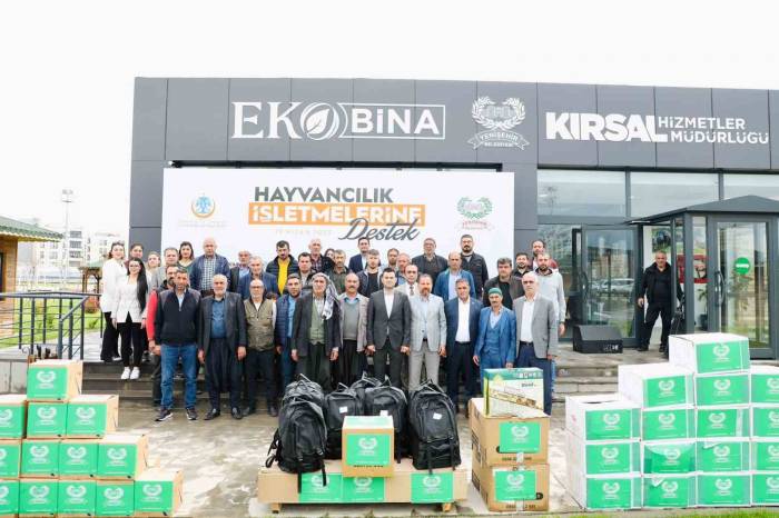 Diyarbakır’da Besicilere Ekipman Desteği