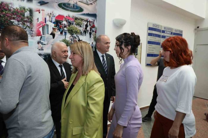 Düzce Belediyesinde Bayramlaşma Yapıldı