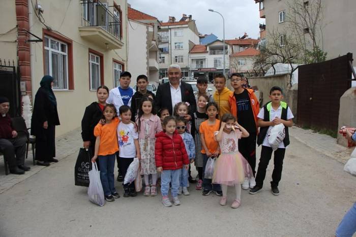 Hisarcık’ta Çocuklar “holo” Geleneğini Sürdürüyor