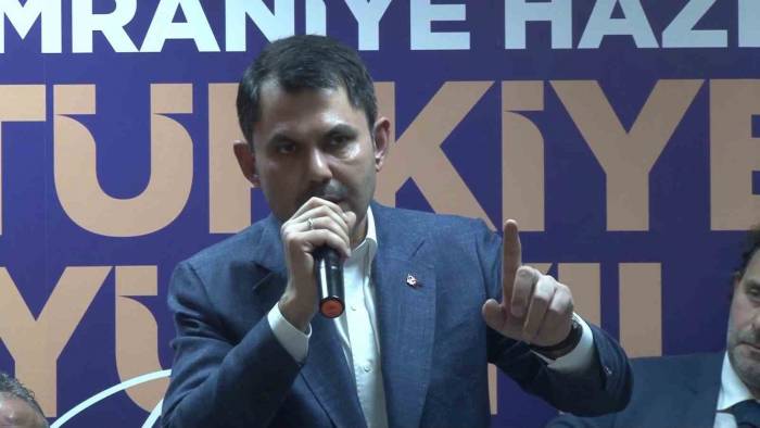 Bakan Kurum: "bu Seçim Türkiye Yüzyılı Adına Atılacak Önemli Bir Adımdır"