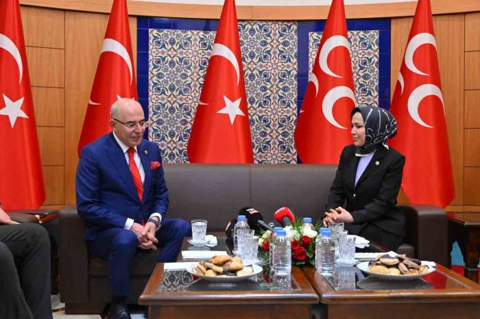 Ak Parti Ve Bbp’den Mhp’ye Ramazan Bayramı Ziyareti