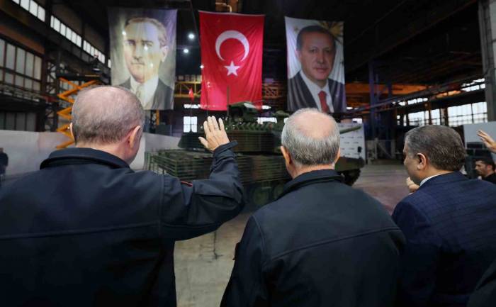 Cumhurbaşkanı Erdoğan, Altay Tankı’nın Teslim Törenine Katıldı