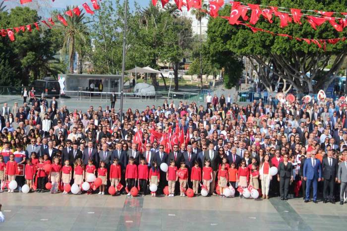 Antalya’da 23 Nisan Ulusal Egemenlik Ve Çocuk Bayramı Etkinlikleri