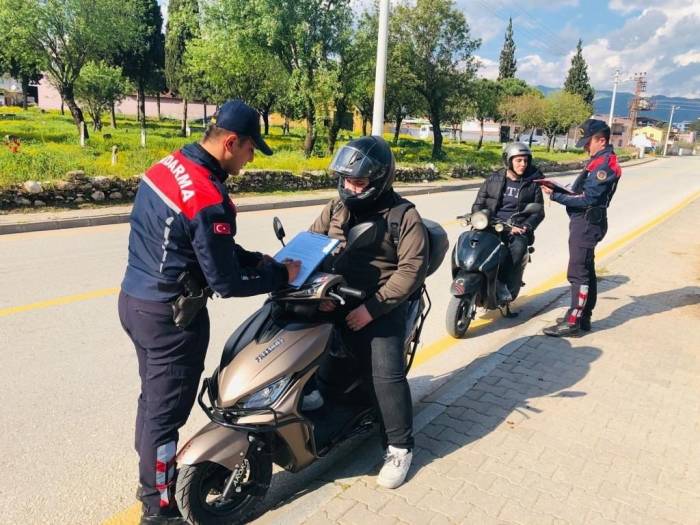 Aydın’da Motosiklet Sürücüleri Bilgilendirildi