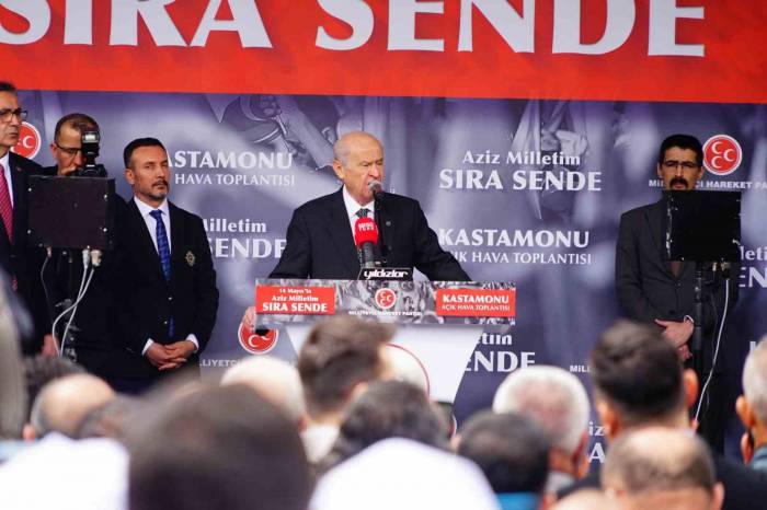 Mhp Genel Başkanı Devlet Bahçeli: