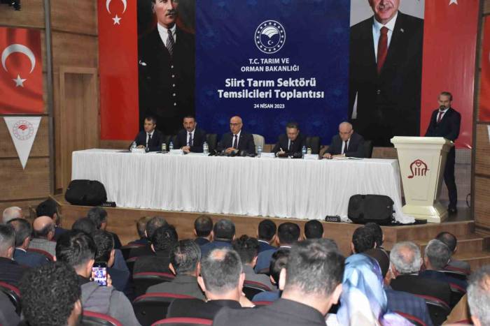 Tarım Ve Orman Bakanı Kirişci: “20 Yılda Üreticilere 803 Milyar Lira Destek Sağlandı”