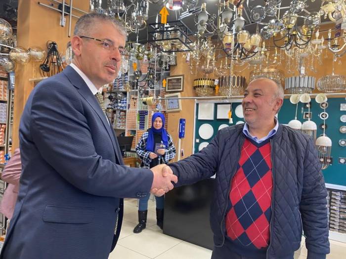 Seçim Çalışmalarını Sürdüren Çopuroğlu: “saha ’13. Cumhurbaşkanı Recep Tayyip Erdoğan Olacak’ Diyor”