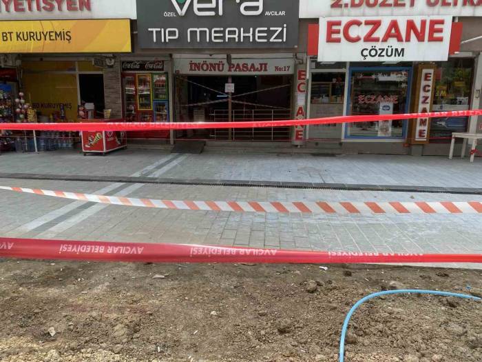 Avcılar’da Bir Kadının Kafasına Beton Parçası Düşerek Hayatını Kaybettiği Yerde Bilirkişi İncelemesi Yapıldı