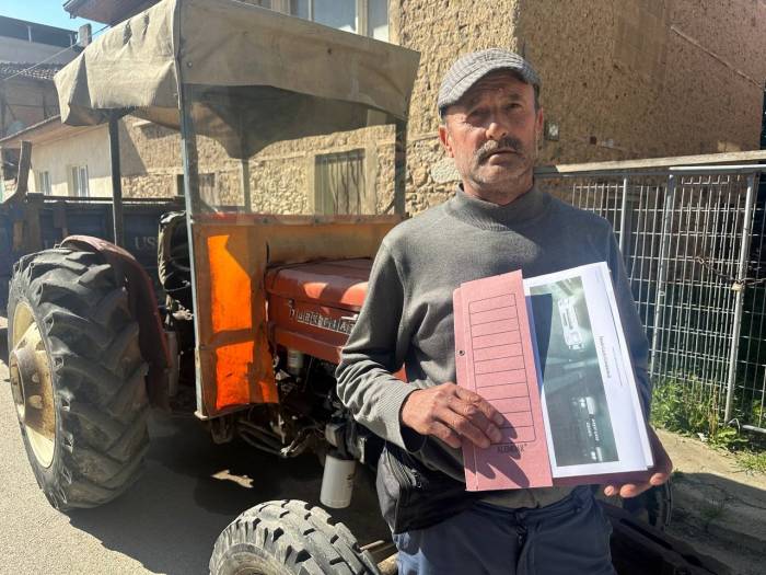 Hayatında Hiç İstanbul’u Görmedi... Traktörüne 54 Kez Otoyol Ve Köprü Cezası Geldi