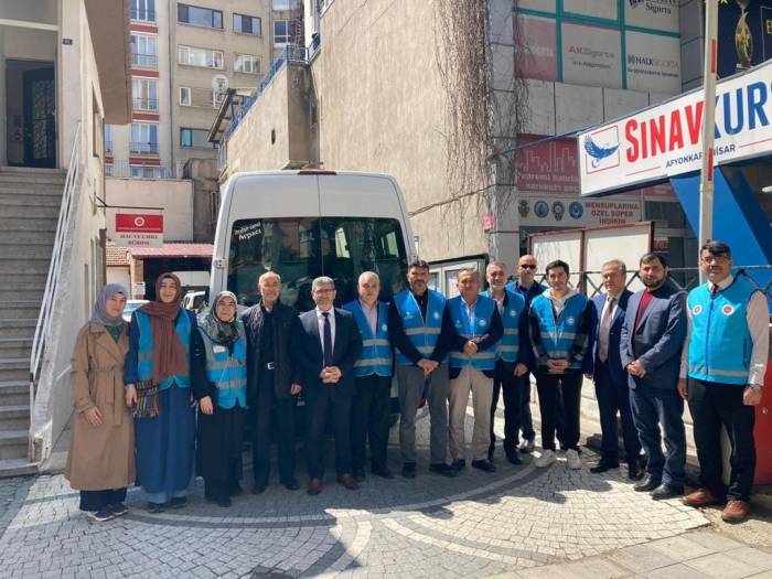 Afyonkarahisar İl Müftülüğü Gönüllü Personelleri Hatay’a Gidiyor