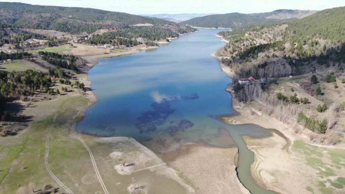 Kar Suları Ve Sağanak Yağışlar, Kastamonu’nun Su İhtiyacını Karşılayan Barajdaki Doluluk Oranını Arttırdı
