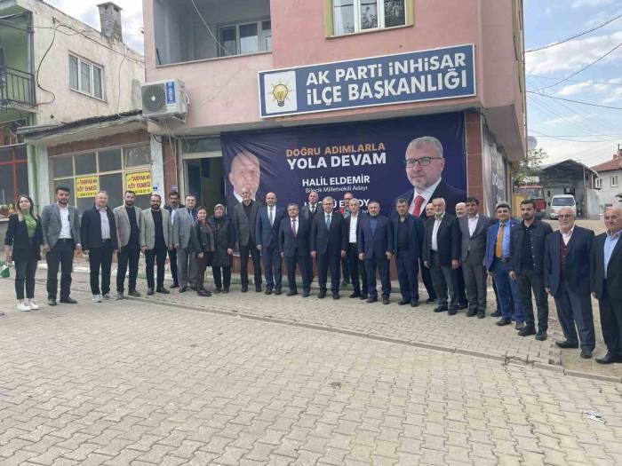 Ak Parti İlçe Ziyaretleri Çerçevesinde Vatandaşlarla Buluştu