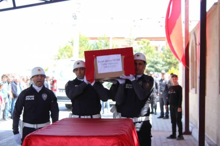 Kazada Hayatını Kaybeden Polis Memuru Toprağa Verildi