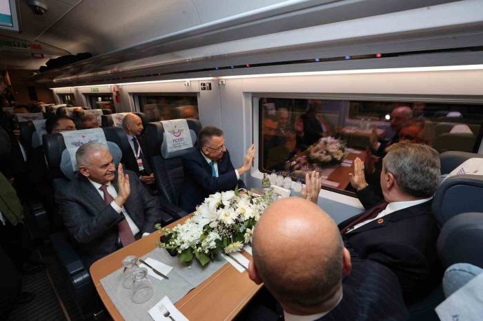 Ankara-sivas Yüksek Hızlı Tren Hattı’nda İlk Sefer