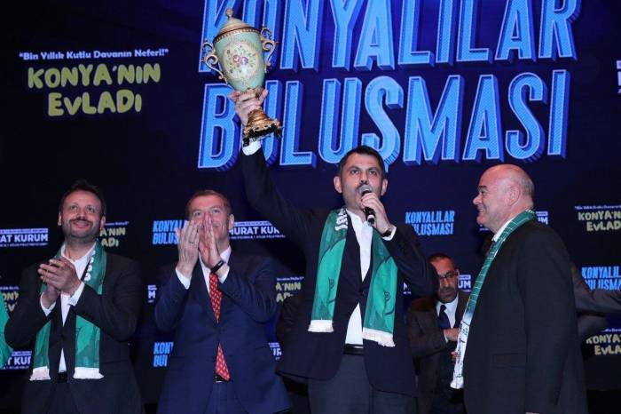 Bakan Kurum: "konya’nın Eski Stadının Yerine 103 Bin Metrekare Millet Bahçesi Yaptık"