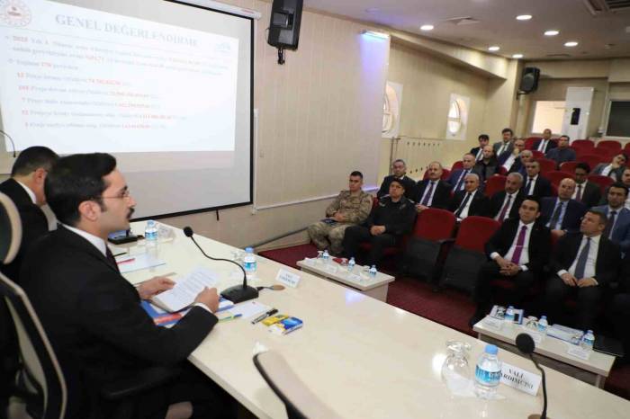 Hakkari’de ‘il Koordinasyon Kurulu Toplantısı’ Yapıldı