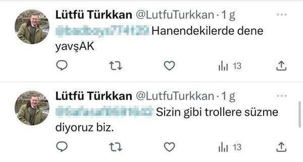 Lütfü Türkkan’ın O Sözlerine Ak Parti’den Tepki