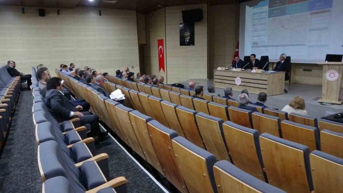 Bingöl’de İl Koordinasyon Kurulu Toplantısı Yapıldı
