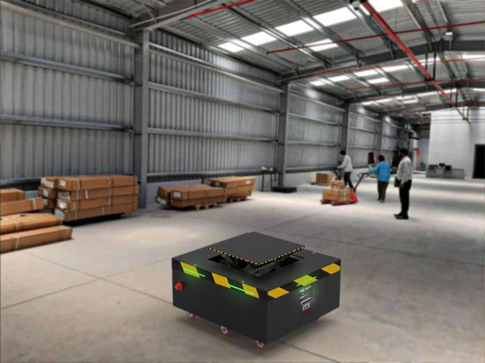 Öğrencilerin Ürettiği Yük Taşıma Robotu Teknofest Finalinde