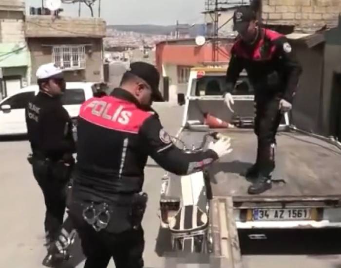 Gaziantep’te 4 Çalıntı Motosiklet Ele Geçirildi