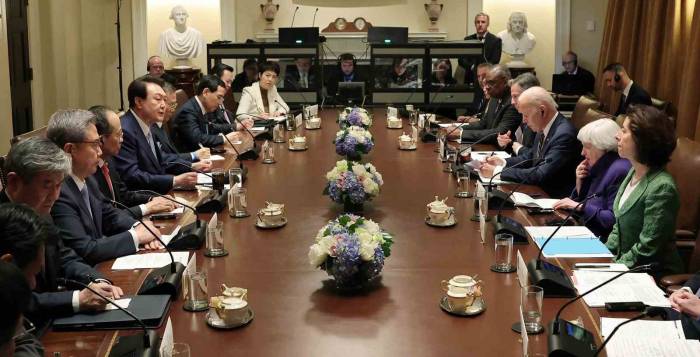 Abd Ve Güney Kore Arasında "washington Deklarasyonu" İmzalandı