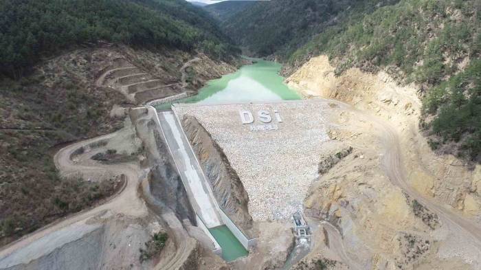 Eskipazar Haslı Göletinde Sular Yükseliyor