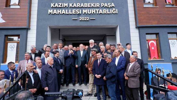 Yakutiye Belediyesi’nden Yeni Muhtarlık Binası