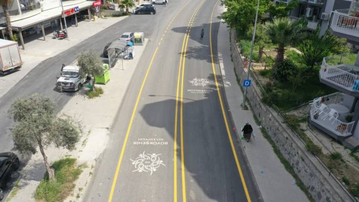Aydın Büyükşehir Belediyesi Kirazlı Yolu’nda Çalışmalarını Tamamladı