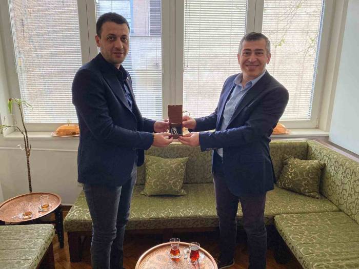 Beypazarı Ticaret Odası’ndan Belgrad Büyükelçiliği Ve Yunus Emre Enstitüsü Türk Kültür Merkezi’ne Ziyaret