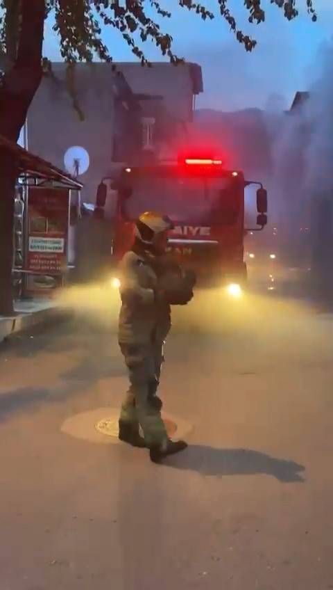 Bursa’da Korkutan Yangın