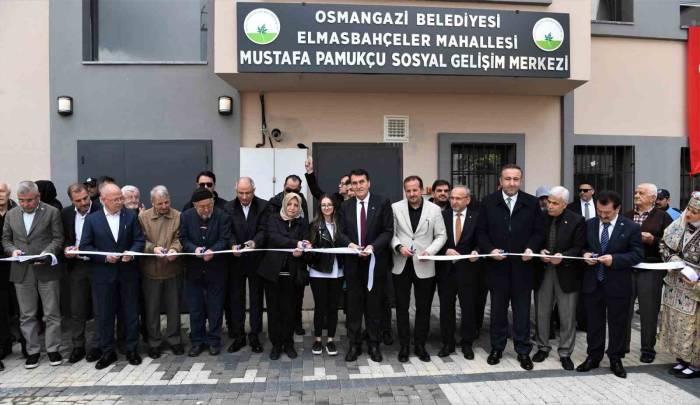 Osmangazi’den Elmasbahçeler’e Örnek Hizmet
