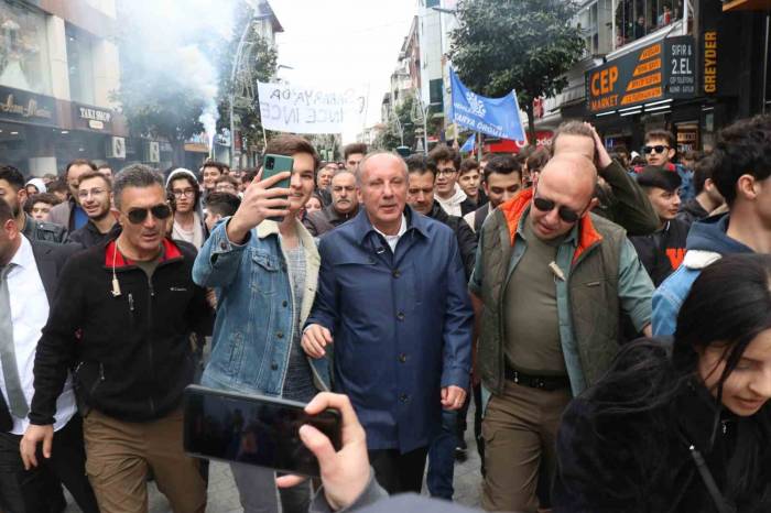 Muharrem İnce’den Gençlere, "bugün Hepiniz 3 Kişiyi İkna Edeceksiniz"