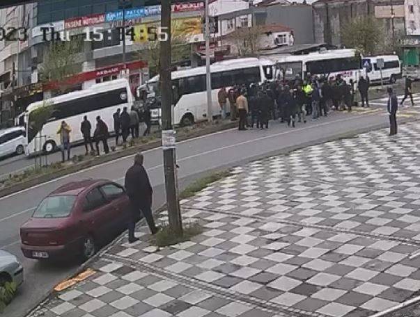İşçi Servisinin Çarptığı Çocuk Ağır Yaralandı: O Anlar Kameraya Yansıdı