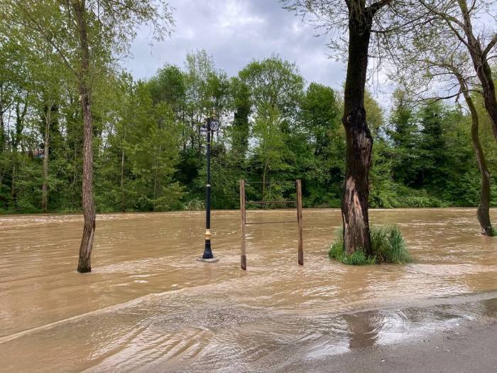 Bartın’da Sağanak Yağış Taşkınlara Neden Oldu