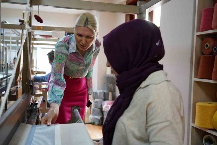 Başkan V. Subaşı Kadın Kooperatifi Üyeleriyle Bir Araya Geldi