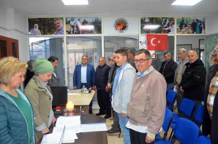 Mudanya Meyve Üreticileri Birliği Mali Genel Kurulunu Yaptı