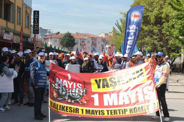 1 Mayıs Birlik-mücadele Ve Dayanışma Günü Coşkuyla Kutlandı