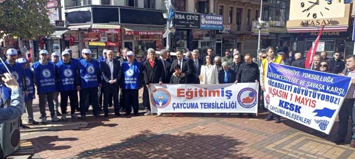 1 Mayıs İşçi Bayramı Çaycuma’da Coşkuyla Kutlandı
