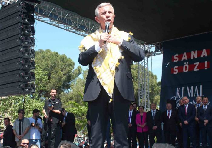Chp’li Yavaş’tan Alaşehir Ve Salihli’de Miting