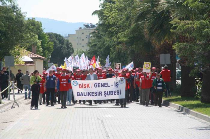 1 Mayıs Edremit’te Kutlandı