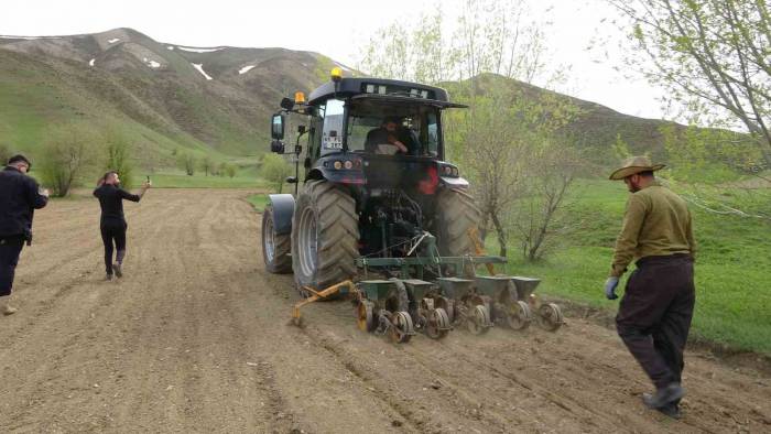 Yüksekova’da 35 Yıl Aradan Sonra Şeker Pancarı Ekimi Yapıldı